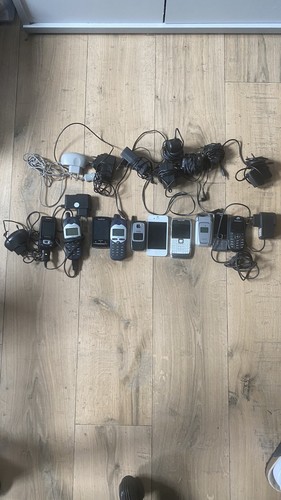 Konvolut alte handys 10x