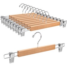 Elegante Holz Kleiderbügel 10