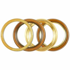 Rundrahmen, Massivholz, mit