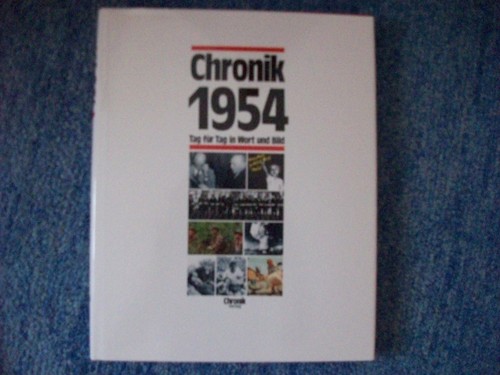Buch chronik 1954 tag - "chronik, "