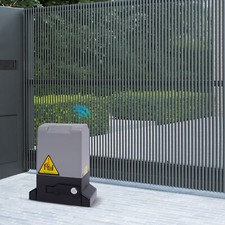 750W Elektrisch Schiebetoröffner Antrieb Garagentor Schiebetor 1600kg/3527.4lbs