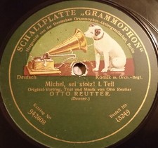 OTTO REUTTER MICHEL SEI STOLZ SELTEN SCHELLACKPLATTE 78RPM