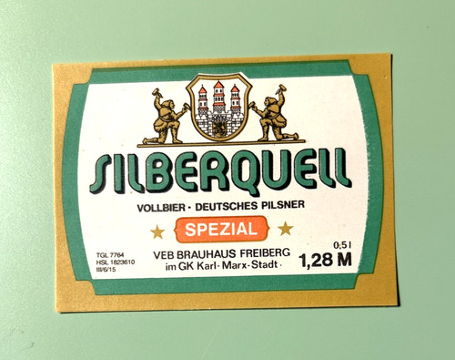 Bieretikett ddr veb - bieretikett, ,