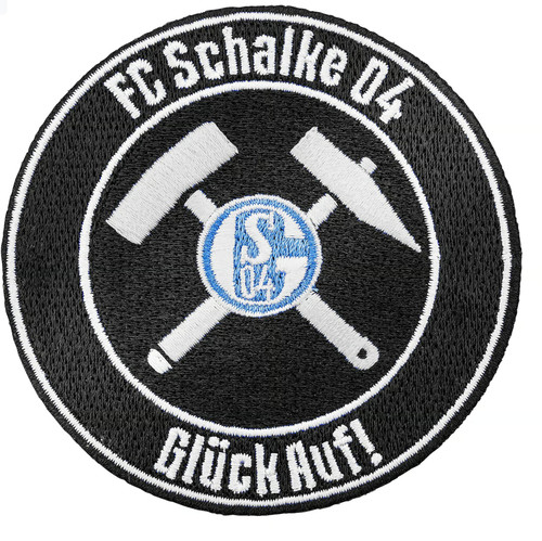 Schalke s04 aufnäher - fc, 04