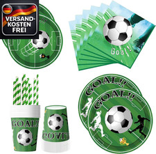 Fußball Partygeschirr Set