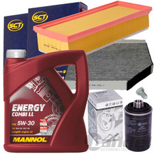 FILTERSET KIT+5W30 MANNOL ÖL