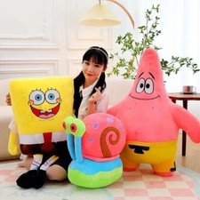 SpongeBob Schwammkopf Patrick Star Plüschtier 35 cm Stofftier Kuscheltier groß
