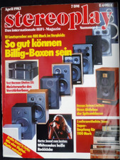 STEREOPLAY 4/83,KLIPSCHHORN