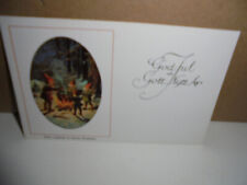 Künstler AK God Jul  usw. 4 Zwerge,Feuerstelle,Topf,Schnee,Wald nicht gel.