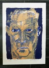 Rainer Fetting, Selbstporträt, Graphik, 100 mal 70 cm