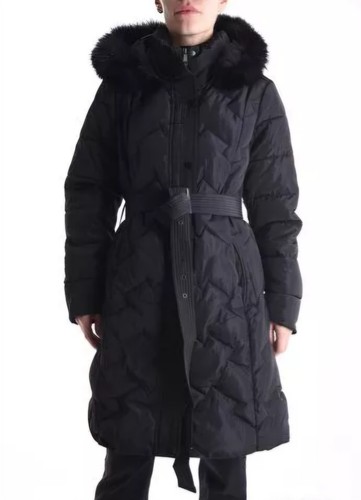Damen kunstfell daunenjacke - kunstfell,