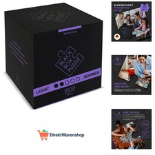Black Box Puzzle 1000 Teile, Blackbox mit Überraschungs-Motiv ohne Vorlage, I...