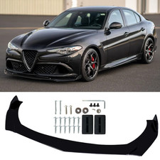 Spoilerschwert Frontspoiler Spoilerlippe Schwarz Glänzend Für Alfa Romeo Giulia