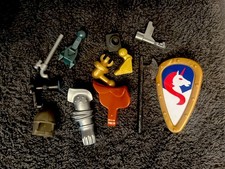 Playmoblie Castle Zubehör Konvolut Schild Einhorn Lion Knights Waffen Rüstung 80