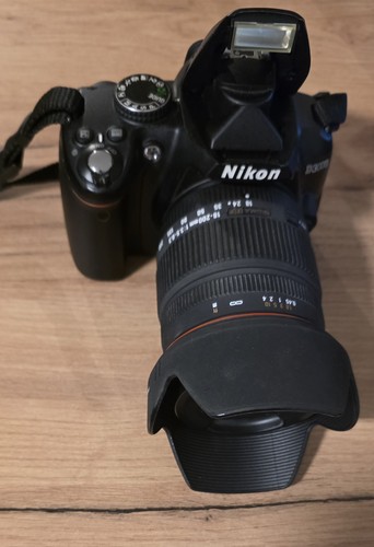 Nikon d3000 sigma 18 - +, 18-200mm