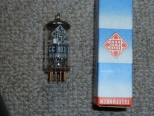 Telefunken ECC803S Röhre NEU
