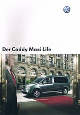 Prospekt VW Caddy Maxi Life von September 2007 YV1