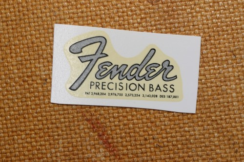 Fender bass 1964 66 - fender®, p-bass