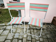 2 Stück DDR Campingstuhl