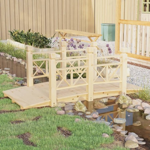 Gartenbrücke mit geländer - gartenbrücke,