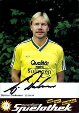 Autogrammkarte Fußballer