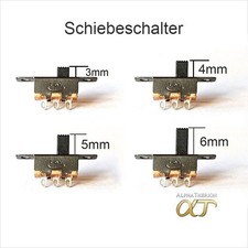 Schiebeschalter Miniatur - 3 