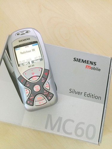 Siemens mc60 silber edition - siemens,