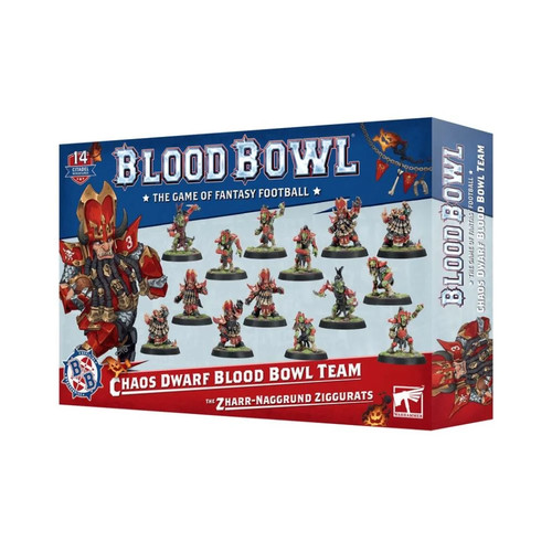 Blood bowl chaos dwarf team - blood,