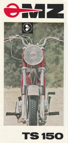 Ddr prospekt motorrad - ddr, mz