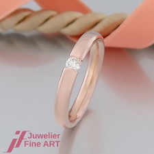 Ring spannring solitär mit - -spannring,