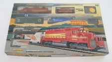Mehano H0 T722 US Güterzug Set Diesellok 1996 Boston & Maine Gleichstrom (Unvoll