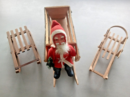Weihnachtsmann schlittrn - im,