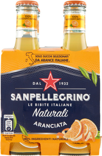 Orangensprudelgetränk