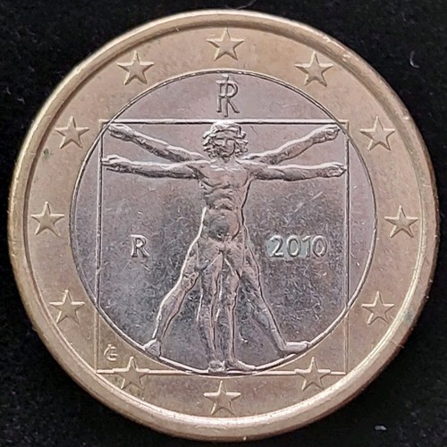 Euro münze italien - münze, 2010