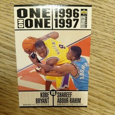 Bryant VS Abdur-Rahim # 361 ONE ON ONE 1996-97 Upper Deck Collector's Choice EN