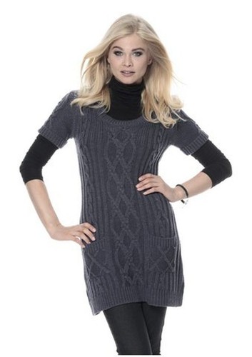 Longpullover tunika - longpullover,