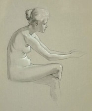 ALICE WANKE - Aktstudie 8 -