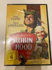 ROBIN HOOD - ERROL FLYNN - DEUTSCHE KAUFVERSION - NEU & OVP - OOP - RAR