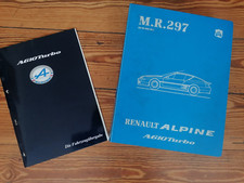 Renault Alpine A610 Turbo  Werkstatthandbuch Reparaturanleitung SchulungProspekt
