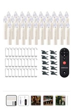 30er LED Christbaumkerzen