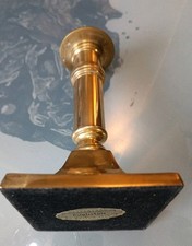 Antiker Messing Kerzenhalter
