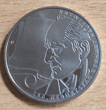 10-Euro Münze 150. Geburtstag Gerhart Hauptmann - bankfrisch -