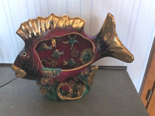 Vallauris keramik fisch - vallauris,