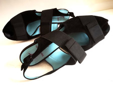 Damen Schuhe Slingsback Sandalen Thierry Rabotin Gr 40 schwarz Veloursleder