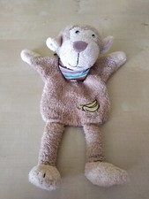 Sterntaler Affe ?Handpuppe Stickerei Banane Kasperle Theater Schmusetuch Plüsch