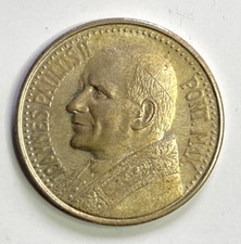 Gedenkmünze Medaille Papst