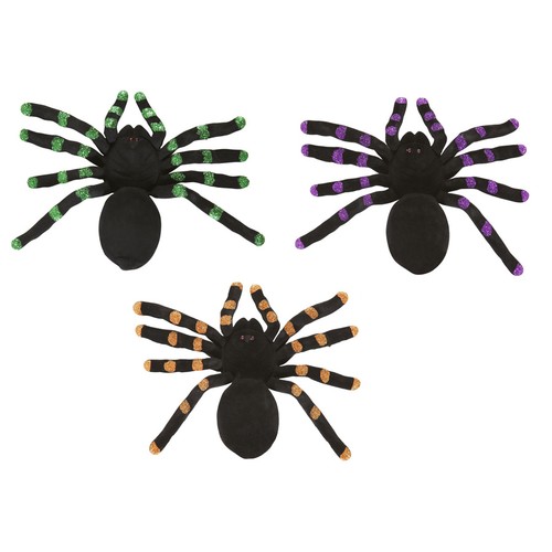 Große glitzer deko spinne - glitzer,