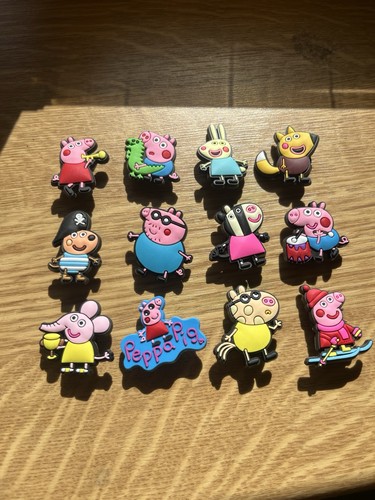 Anstecker set peppa - peppa, wutz