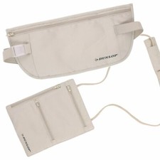 Gürteltasche & Brustbeutel DUNLOP Reise Safe Versteck Tasche Beutel Börse Gürtel