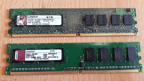 Kingston ram 2gb - kingston, (2x